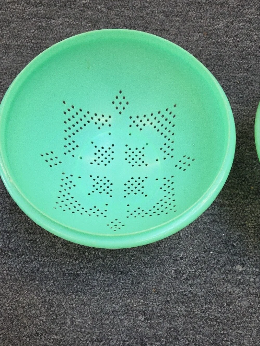 Mint Green Decorative Colander Bowl Set - Tupperware